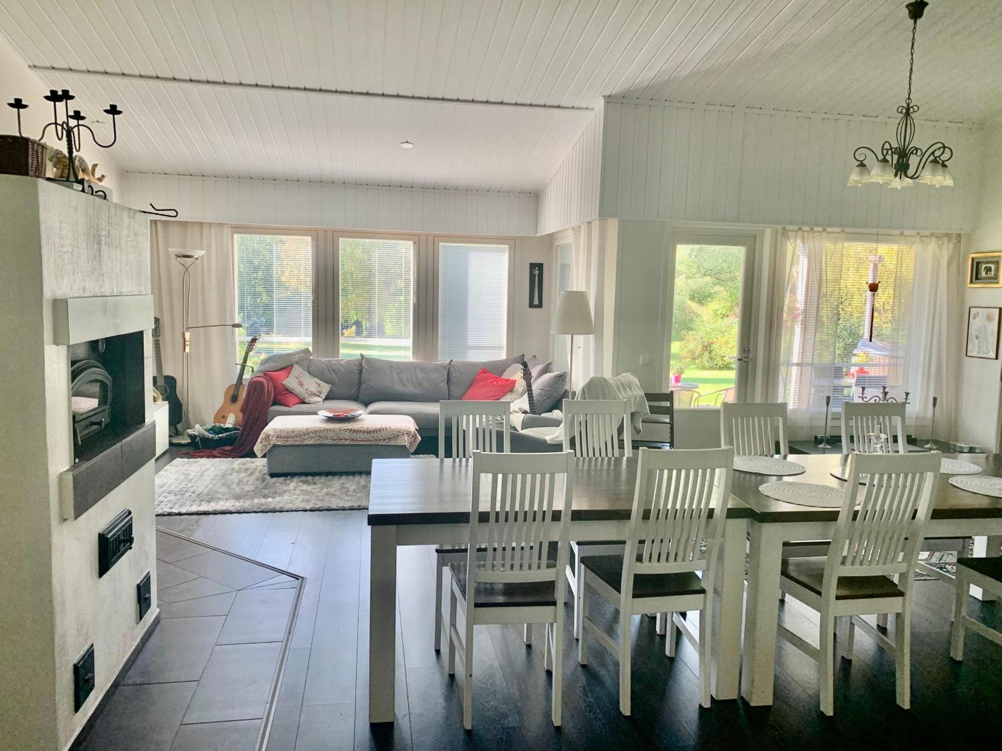 Riverside Home For Families - Beautiful House Near Santa Claus Village 罗瓦涅米 外观 照片