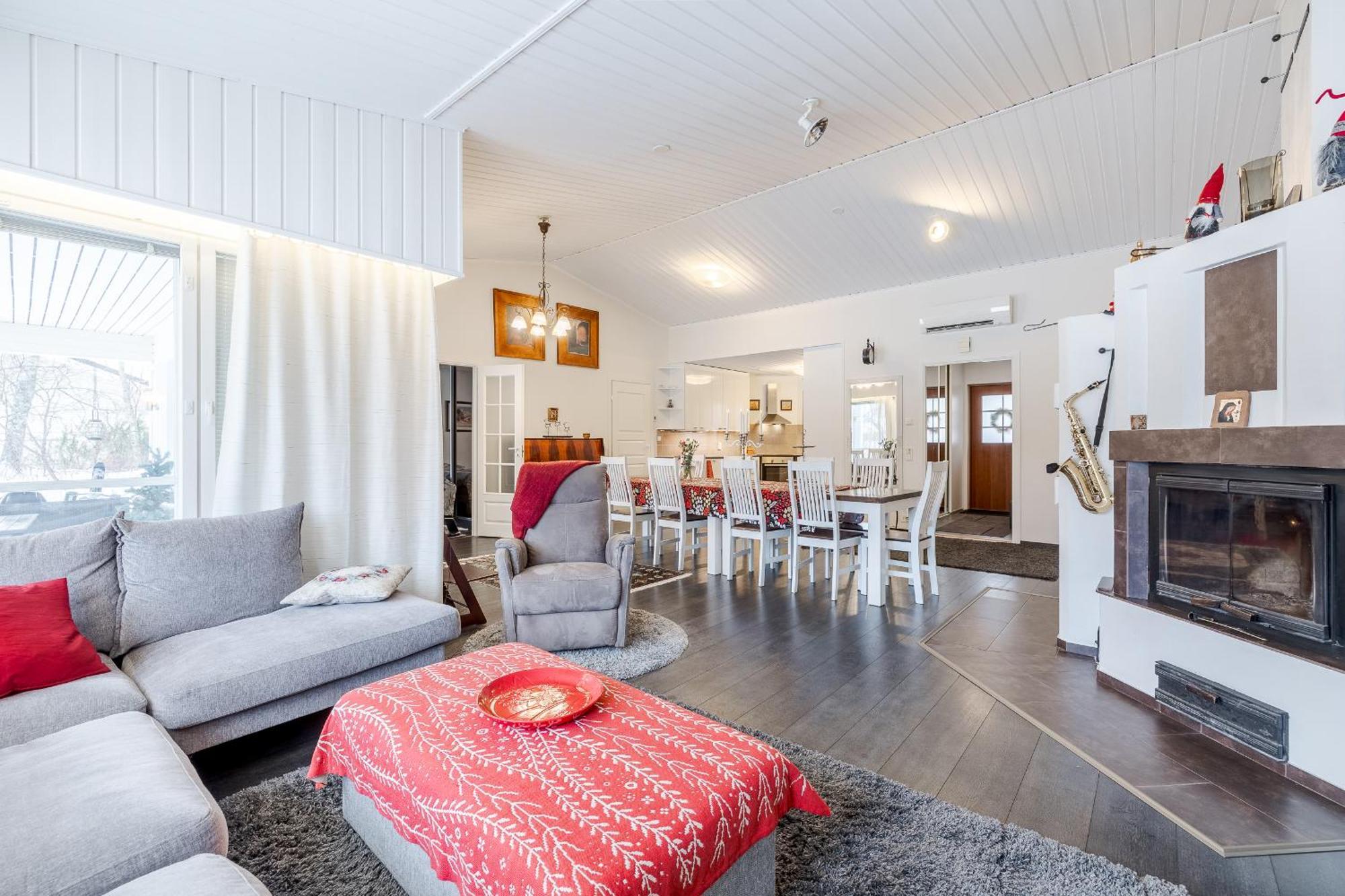 Riverside Home For Families - Beautiful House Near Santa Claus Village 罗瓦涅米 外观 照片