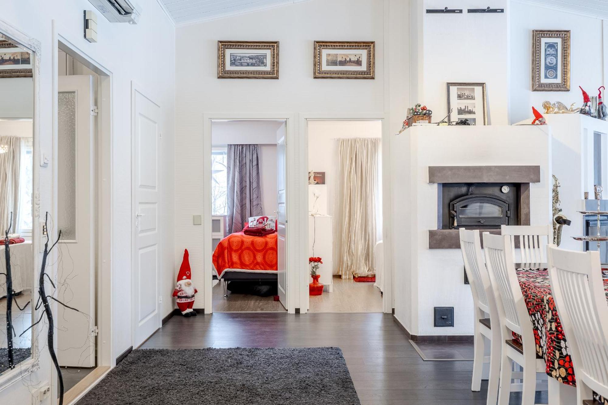 Riverside Home For Families - Beautiful House Near Santa Claus Village 罗瓦涅米 外观 照片